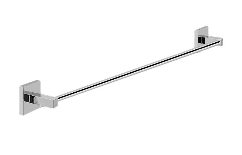 24" Towel Bar in Multiple Finishes Length:28" Width:4" Height:4"