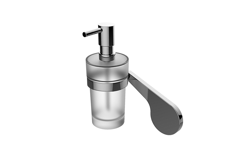 Graff - Sento Wall-mounted Soap/Lotion Dispenser Length:16" Width:8" Height:5" - Warm Bronze PVD - G-9203-WB