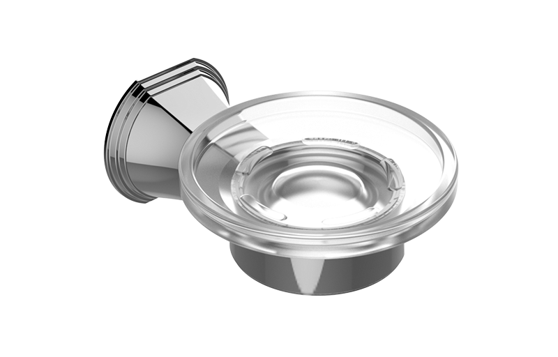 Graff - Finezza UNO Soap Dish & Holder Length:10" Width:7" Height:4" - Warm Bronze PVD - G-9501-WB