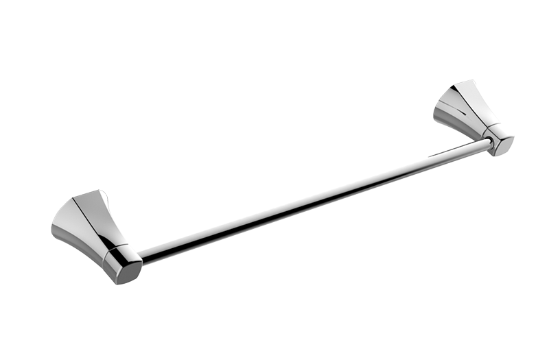 Graff - Finezza DUE Towel Bar 18"  Length:22" Width:4" Height:3" - Warm Bronze PVD - G-9607-WB