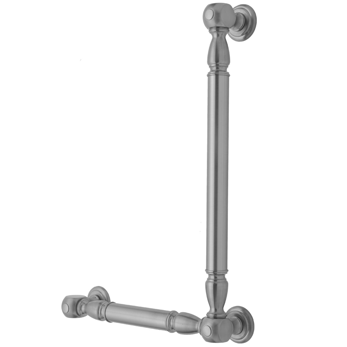 G20 24H x 16W 90° Left Hand Grab Bar in Multiple Finishes