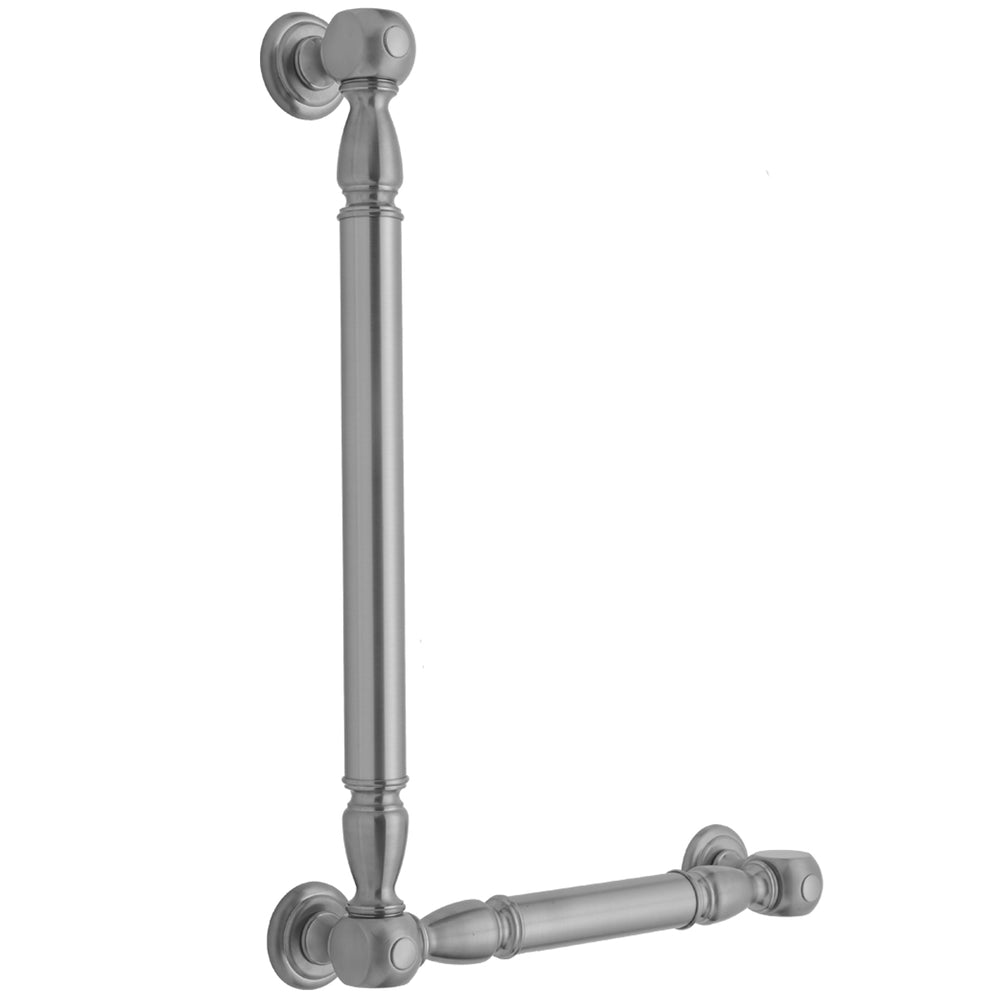 G20 24H x 16W 90° Right Hand Grab Bar in Multiple Finishes