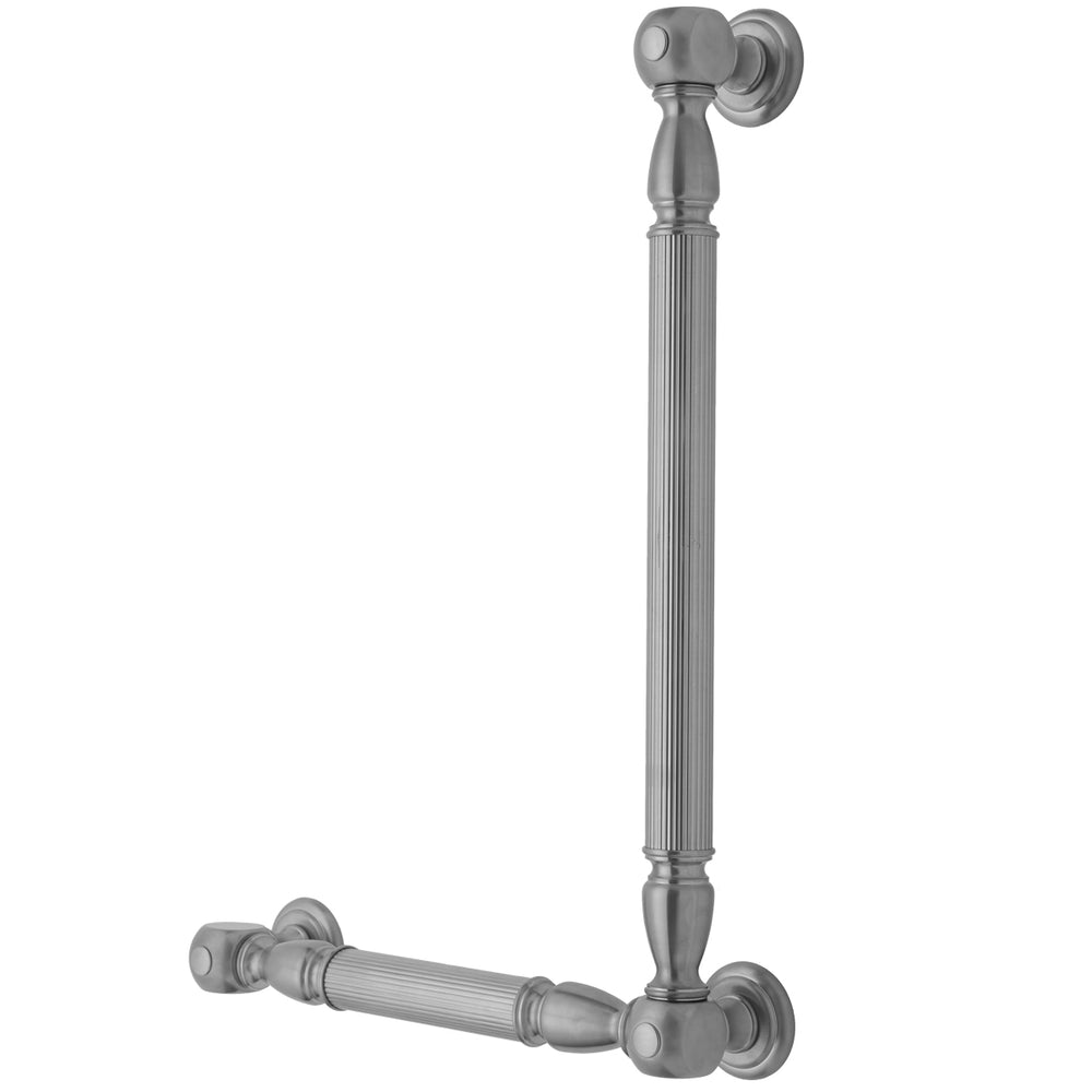 G21 32H x 16W 90° Left Hand Grab Bar in Multiple Finishes