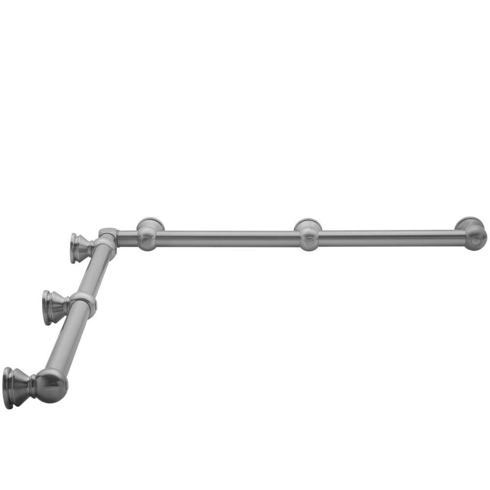 G30 36" x 36" Inside Corner Grab Bar in Multiple Finishes