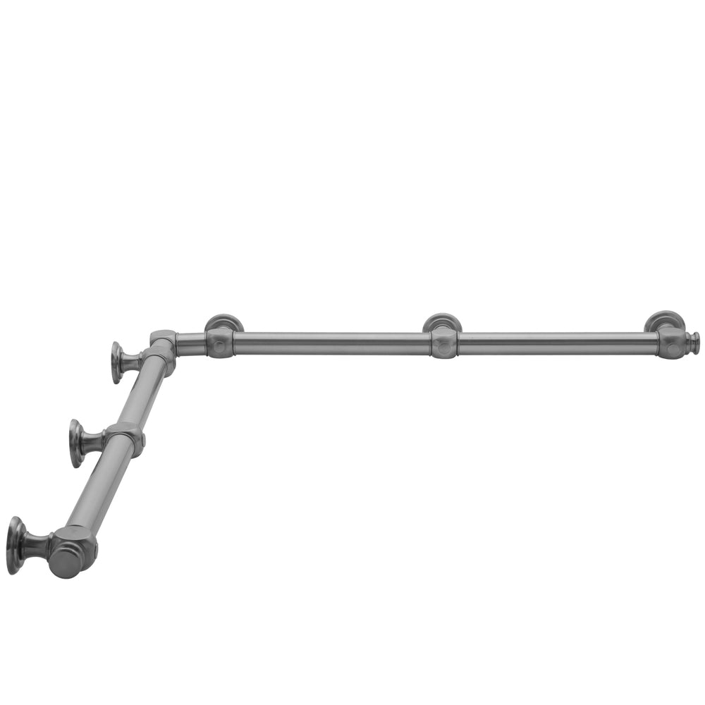 G60 48" x 48" Inside Corner Grab Bar in Multiple Finishes - Maison&Co.