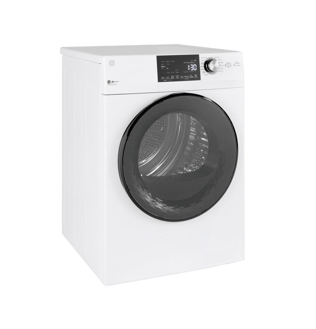 GE® ENERGY STAR® 24" 4.3 Cu.Ft. Front Load Vented Electric Dryer with Stainless Steel Basket