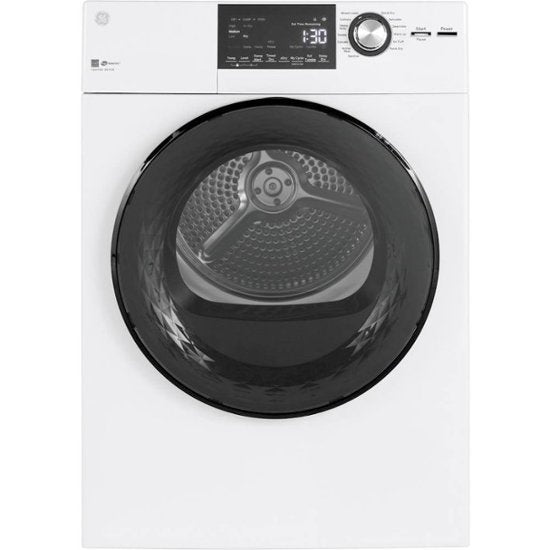 GE® ENERGY STAR® 24" 4.3 Cu.Ft. Front Load Vented Electric Dryer with Stainless Steel Basket - Maison&Co.