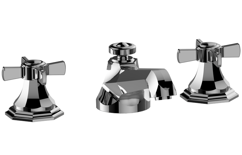 Graff - Topaz Lavatory Low Spout Faucet - Architectural White - G-1910-C16L-WT