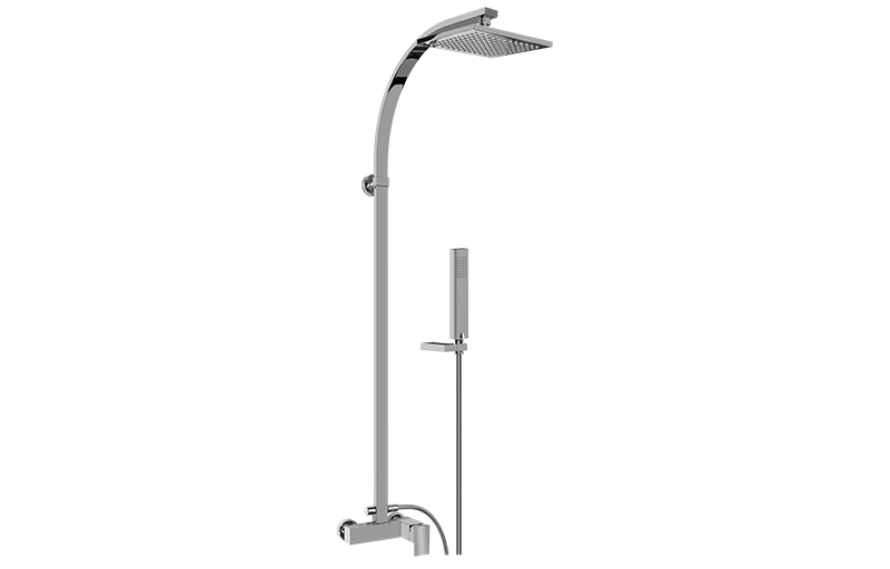 Graff - Targa Exposed Shower System - Architectural White - GX-3670-LM36N-WT