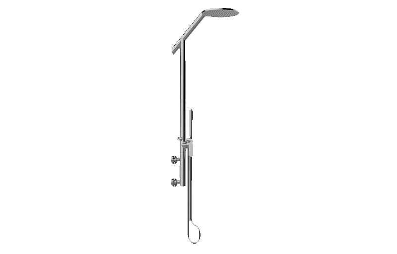 Sento Exposed Shower System in Multiple Finishes