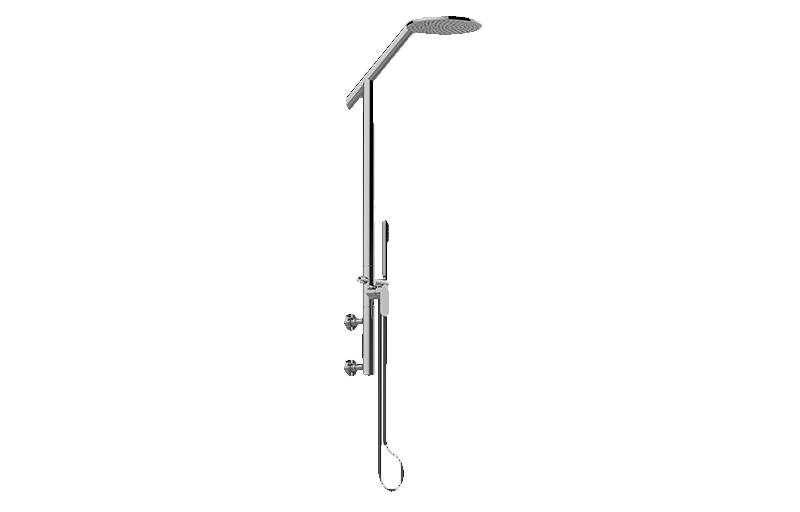 Graff - Sento Exposed Shower System - Warm Bronze PVD - GX-6370-LM42N-WB