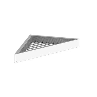 Gessi - Rettangolo - Corner shelf - Chrome - 20861#031