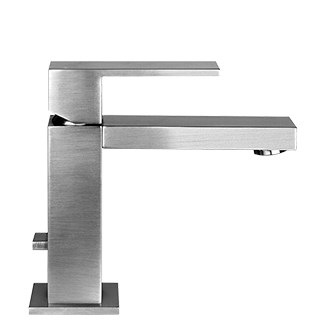 Gessi - Rettangolo - Single lever washbasin mixer with pop-up assembly
 - Chrome - 26501#031