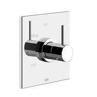 Gessi - Emporio - TRIM PARTS ONLY External parts for single exit pressure balance
 - Chrome - 29673#031