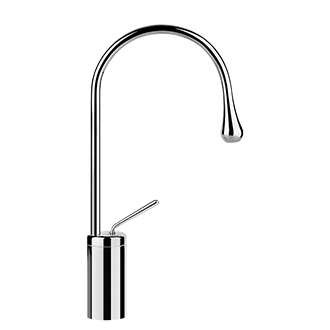 Gessi - Goccia - Tall single lever washbasin mixer without pop-up assembly
 - Chrome - 35204#031