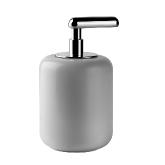 Gessi - Goccia - Standing soap dispenser holder, white - Chrome - 38037#031