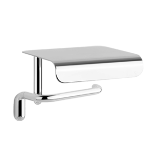 Gessi - Goccia - Wall-mounted tissue holder with cover - Chrome - 38049#031