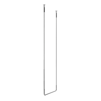 Gessi - Goccia - Ceiling mounted towel bar, 18"-1/4” wide X 63” long
 - Chrome - 38144#031