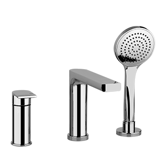 Gessi - Emporio - Three-hole roman tub set
 - Chrome - 39234#031