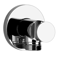 Gessi - Emporio - Wall elbow with built in water intake and fixed hook
 - Chrome - 39361#031