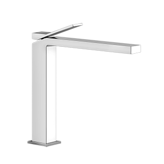 Gessi - Rettangolo - Tall single lever washbasin mixer without pop-up assembly
 - Chrome - 53004#031