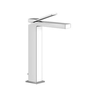 Gessi - Rettangolo - Tall single lever washbasin mixer with pop-up assembly
 - Chrome - 53005#031