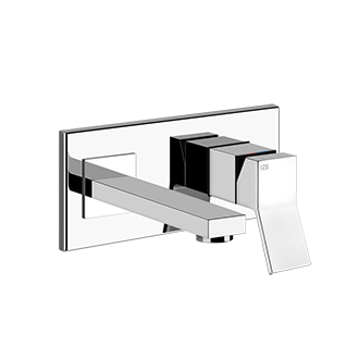 Gessi - Rettangolo - TRIM PARTS ONLY Wall-mounted washbasin mixer trim
 - Chrome - 53084#031