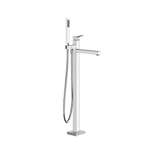 Gessi - Rettangolo - TRIM PARTS ONLY Floor-mounted tub filler
 - Chrome - 53129#031