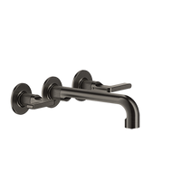 Gessi - Inciso - TRIM PARTS ONLY Wall-mounted wahbasin mixer trim, without waste
 - Chrome - 58090#031