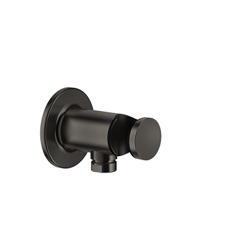 Gessi - Inciso - Wall elbow with built in water intake and fixed hook
 - Chrome - 58161#031