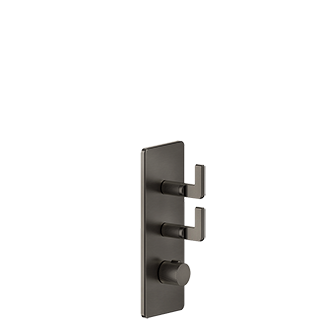 Gessi - Inciso - TRIM PARTS ONLY External parts for thermostatic with 2 volume controls
 - Chrome - 58204#031