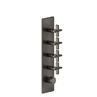 Gessi - Inciso - TRIM PARTS ONLY External parts for thermostatic with 4 volume controls
 - Chrome - 58228#031