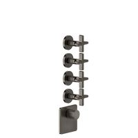 Gessi - Inciso - TRIM PARTS ONLY External parts for thermostatic with 4 volume controls
 - Chrome - 58348#031