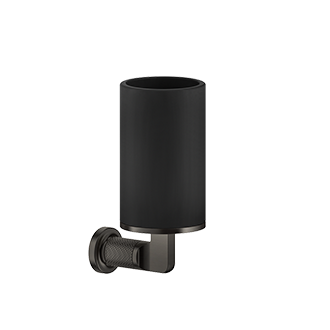 Gessi - Inciso - Wall-mounted holder, black - Chrome - 58508#031