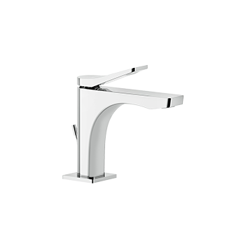 Gessi - Rilievo - Single lever washbasin mixer with pop-up assembly
 - Chrome - 59001#031