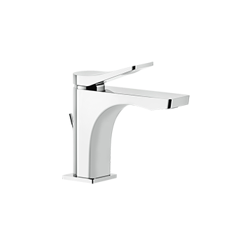 Gessi - Rilievo - Single lever washbasin mixer with pop-up assembly
 - Chrome - 59005#031