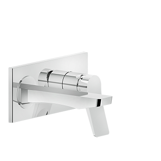 Gessi - Rilievo - TRIM PARTS ONLY Wall-mounted bath mixer trim
 - Chrome - 59092#031