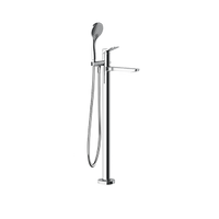 Gessi - Rilievo - TRIM PARTS ONLY Floor-mounted tub filler
 - Chrome - 59131#031