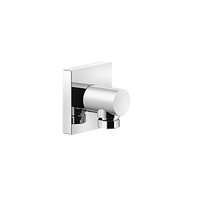 Gessi - Rilievo - Wall elbow with backplate
 - Chrome - 59169#031