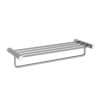 Gessi - Rilievo - 24" shelf with towel holder - Chrome - 59407#031