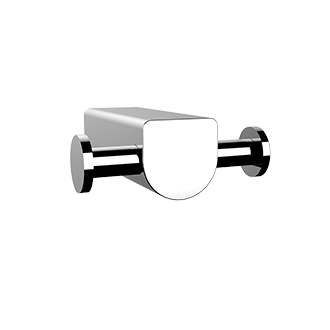 Gessi - Rilievo - Wall-mounted double garment hook - Chrome - 59522#031