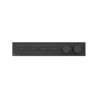 Gessi - Hi-Fi - TRIM PARTS ONLY External parts for thermostatic mixer for four simultaneous functions, with push-button on/off controls.
 - Chrome - 63016#031