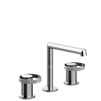 Gessi - Anello - Widespread washbasin mixer without pop-up assembly
 - Chrome - 63351#031