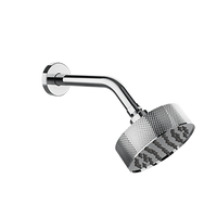 Gessi - Headshower Section - Wall-mounted adjustable shower head with arm:
 - Chrome - 63354#031