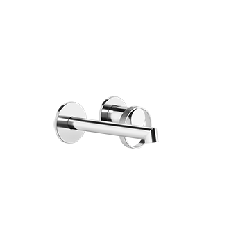 Gessi - Anello - TRIMS PARTS ONLY wall-mounted washbasin mixer trim, without waste 
 - Chrome - 63381#031