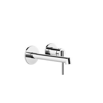 Gessi - Ingranaggio - TRIMS PARTS ONLY wall-mounted washbasin mixer trim, without waste 
 - Chrome - 63581#031