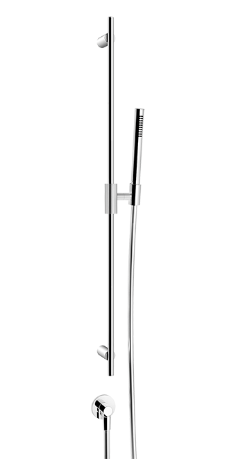 Gessi - Handshower Sets - Handshower and adjustable sliding rail set. RIGATO 
 - Chrome - 63582#031