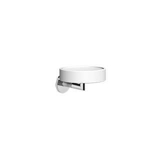 Gessi - Anello - Wall-mounted soap dish, white - Chrome - 63701#031