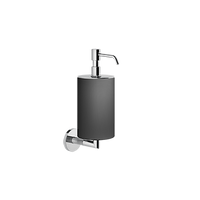 Gessi - Anello - Wall-mounted liquid soap dispenser - black - Chrome - 63714#031