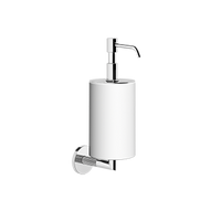 Gessi - Ingranaggio - Wall-mounted liquid soap dispenser , white - Chrome - 63813#031